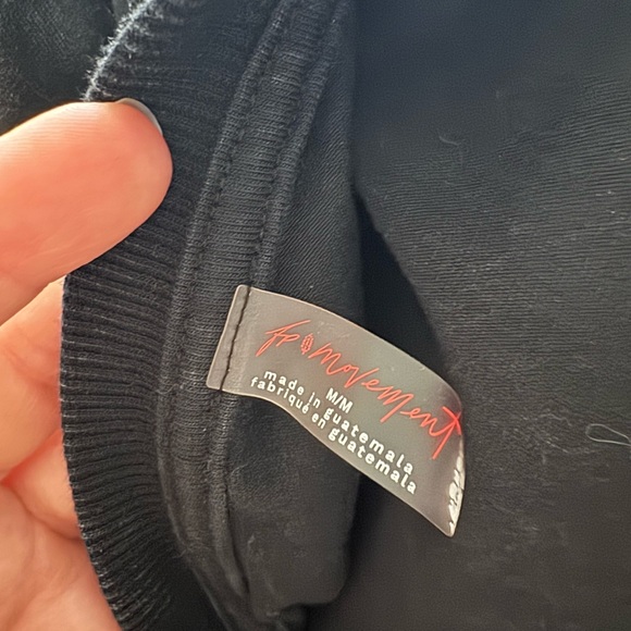 Free People Hot Shot Tee Romper Sz M - Picture 6 of 6